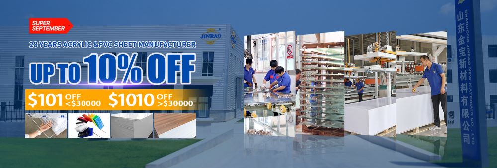 Discover the Key Features and Benefits of PVC Foam Boards | Jinbao PVC Super September Sale - Up to 10% Off