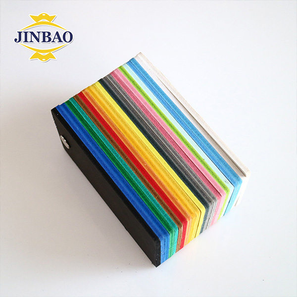 Jinbao pvc foam board 4x8ft 10mm material suppliers