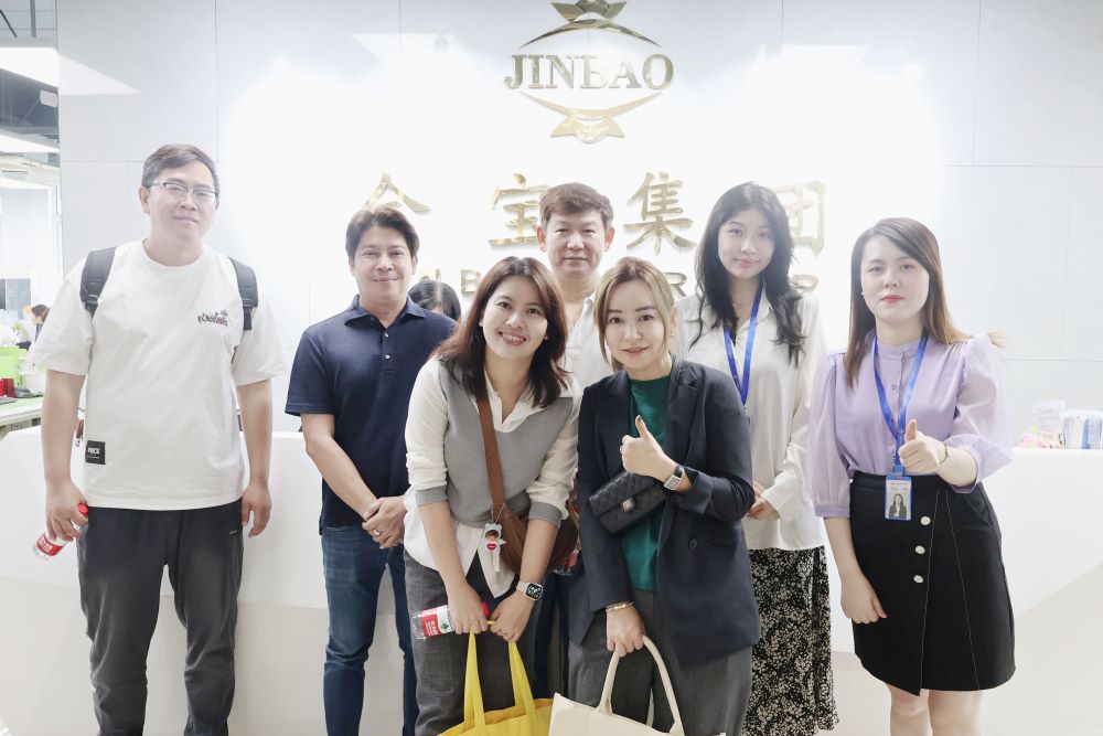 Thailand Customers Visited Jinbao (3)