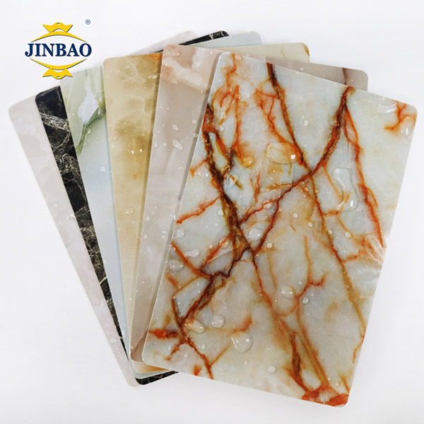 Jinbao Pvc Wall Panel Marble Interior Decoration Modern for Sale