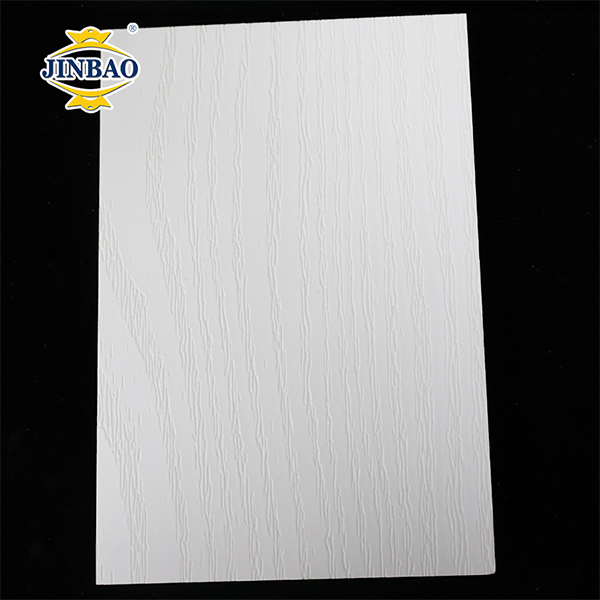 Jinbao Embossed Pvc Cabinet Foam Sheet Rigid 