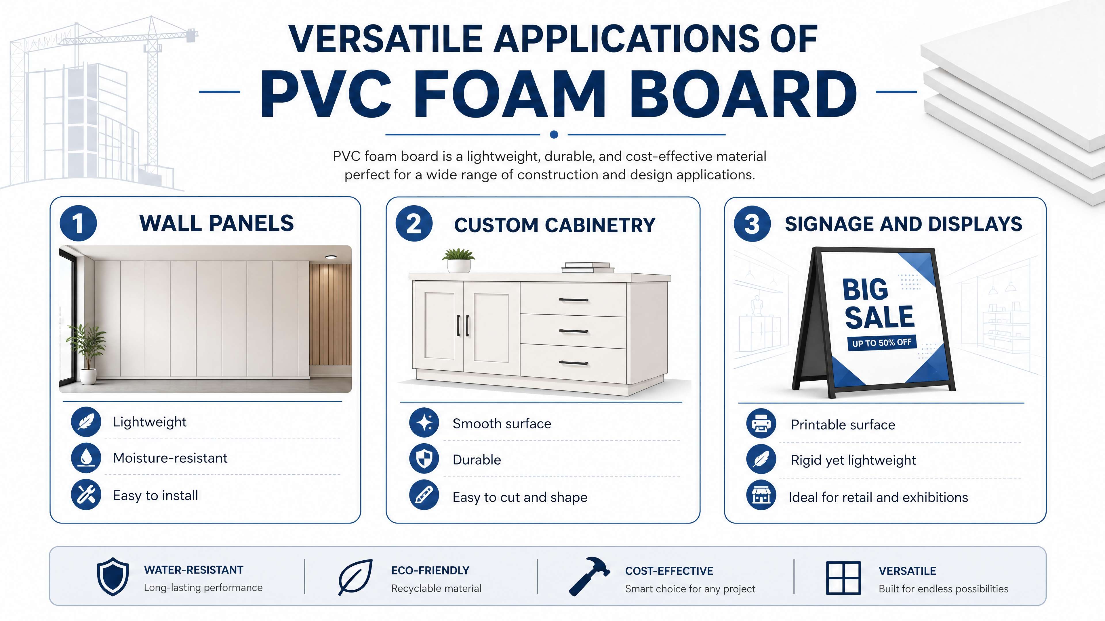 The Cost Benefits of Using PVC Foam Board in Construction