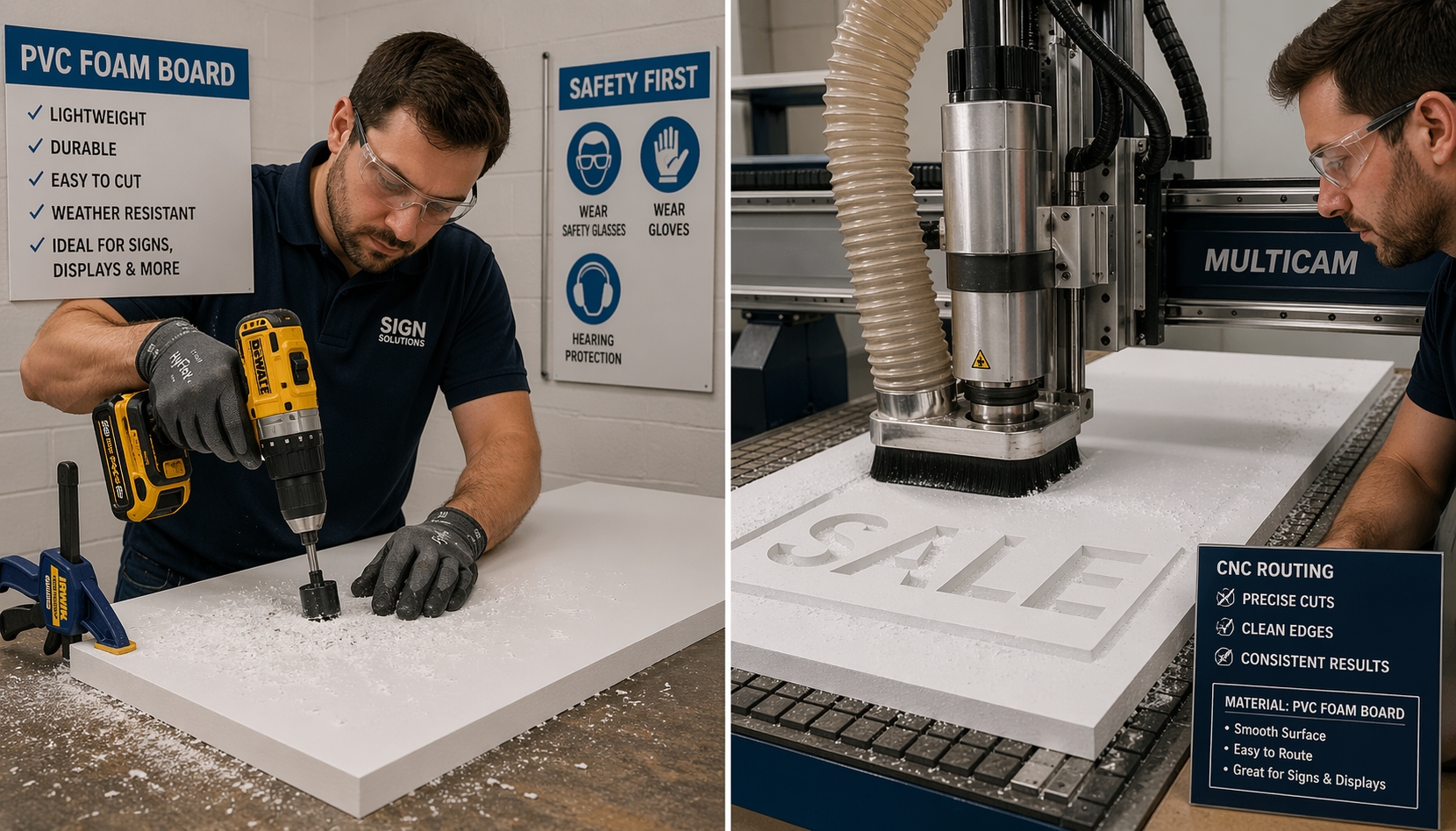 How to Cut and Process PVC Foam Board