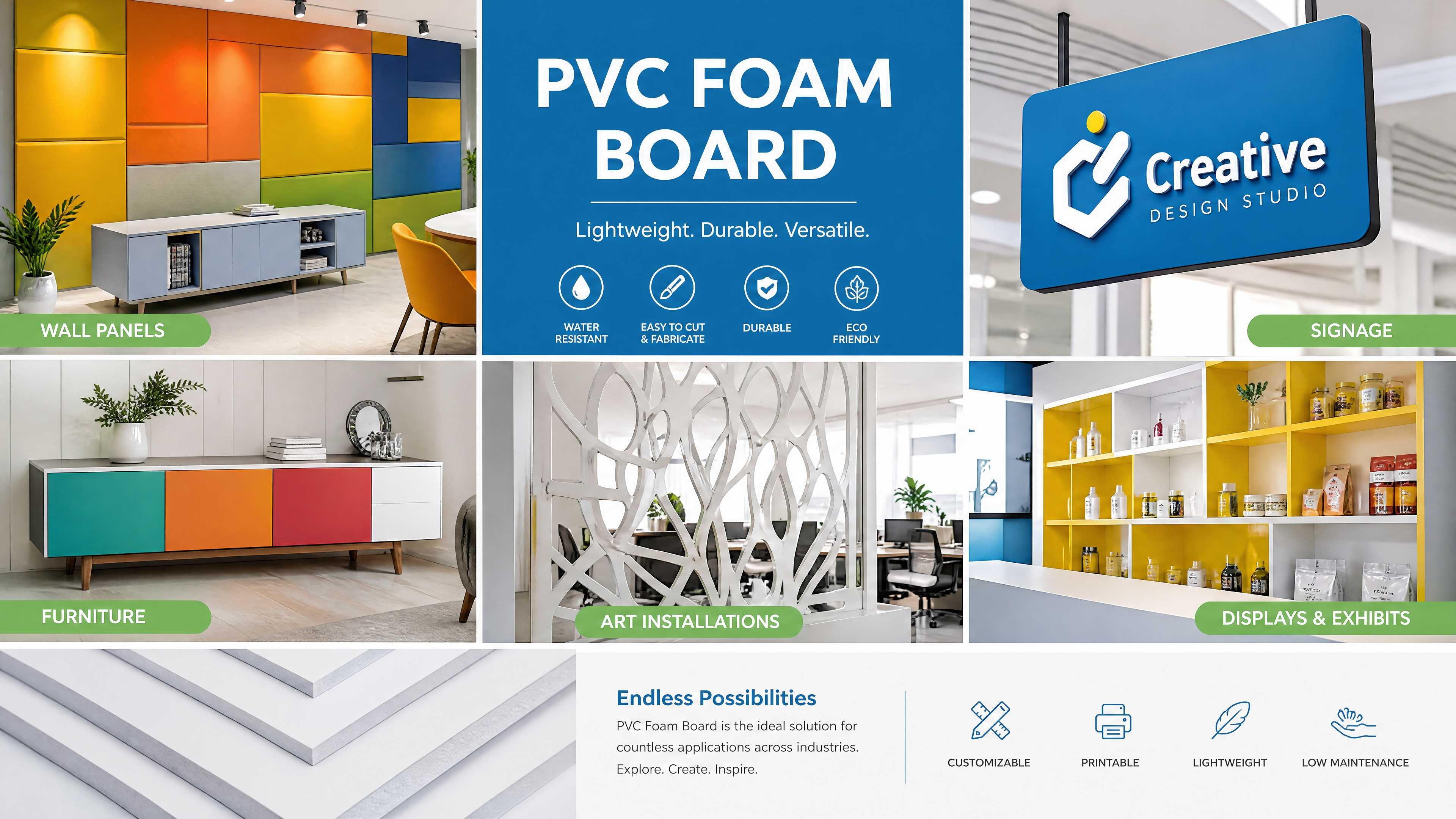 Innovative Uses of PVC Foam Board in Modern Design
