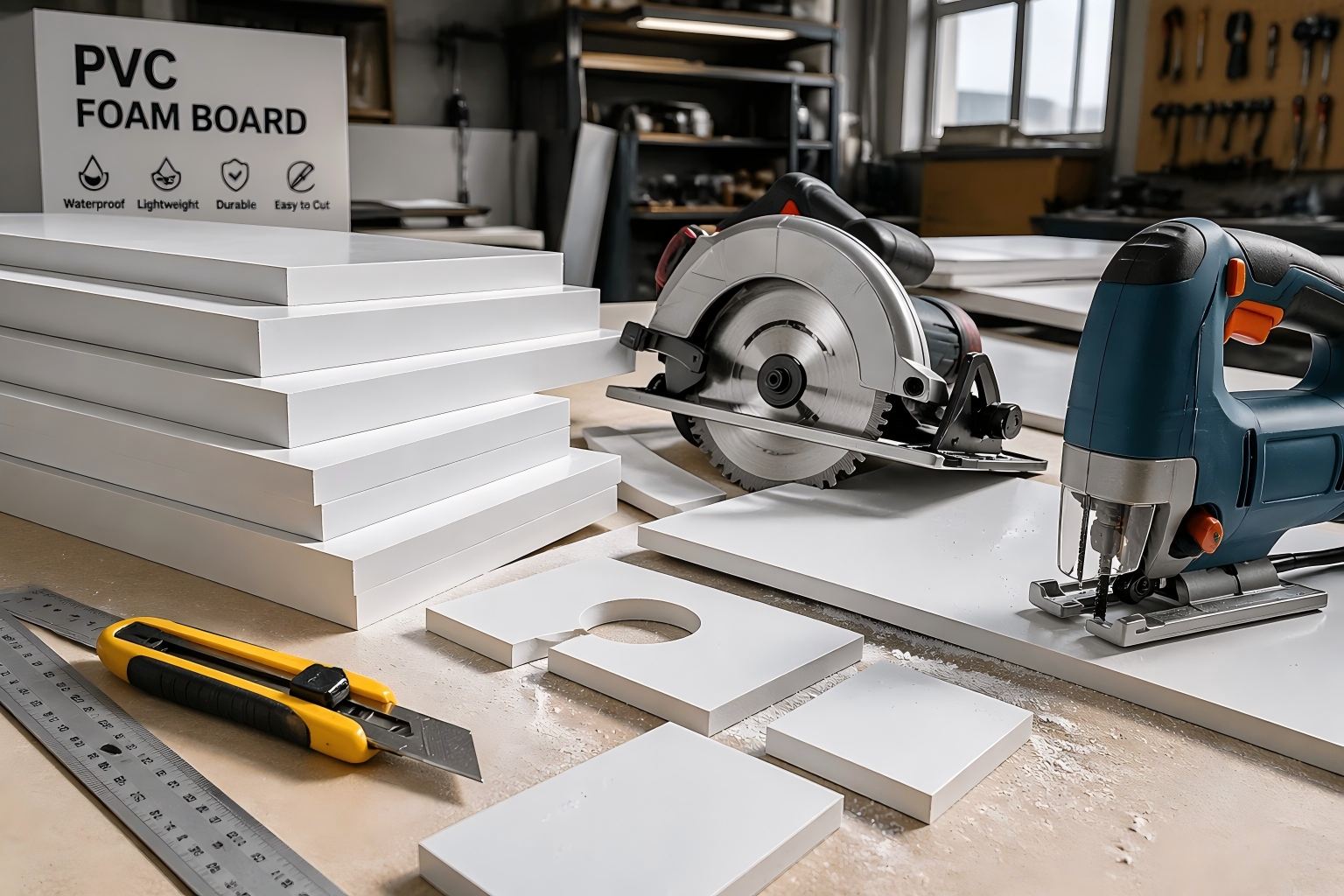 How to Cut and Process PVC Foam Board